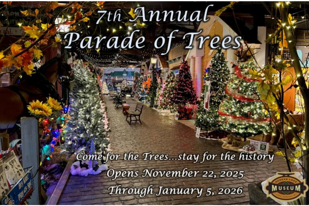 Parade of Trees and Winter Actives in Lake Geneva 2025