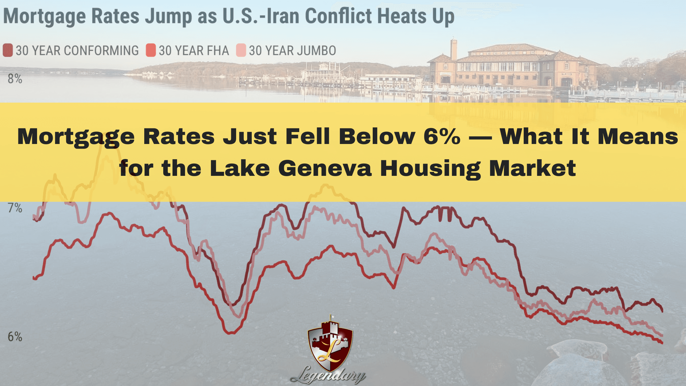 Lake Geneva Realtor explaining housing market trends in Walworth County and Lake Geneva Wisconsin.